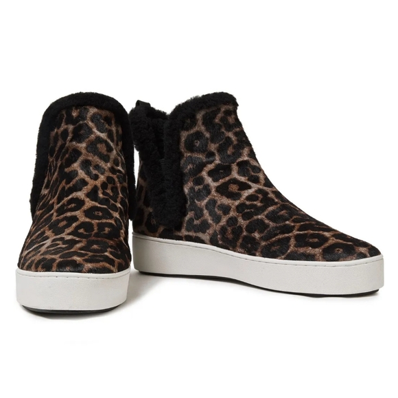 MICHAEL KORS Ashlyn Leopard-print Sneakers - Picture 3 of 4